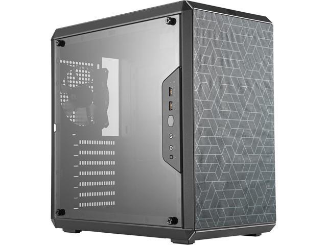 Cooler Master MasterBox Q500L Mid Tower w/ ATX MB Support, Magnetic Dust Filter, Transparent Acrylic Side Panel, Adjustable I/O & Fully Ventilated.