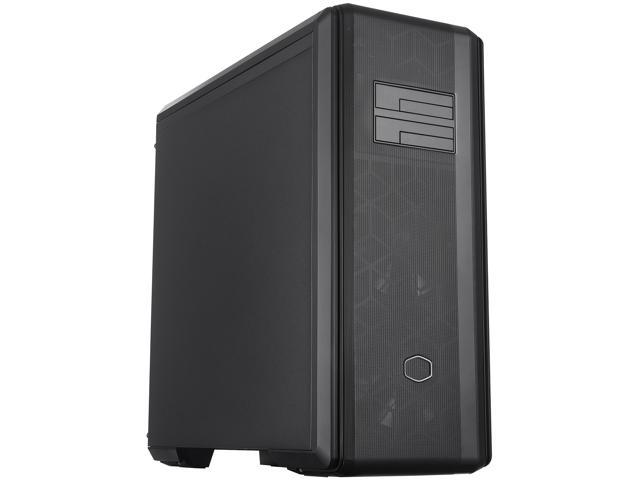 Cooler Master MasterBox NR600P E-ATX Mid-Tower with Dual Hot Swap Bays, SSI-EEB Compatible, SD Card Reader, Fine Mesh Front Panel and Adaptive.