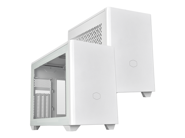 Cooler Master NR200 Mini-ITX PC Case - 280mm Radiator Support, Fits up to 6 x 120mm Fans, Vertical GPU Mount with 330mm GPU Clearance, SFX PSU,...