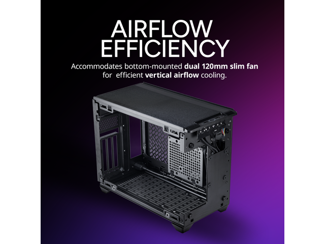 Cooler Master NR200P V3 Mini-ITX PC Case - Top-Mount 280mm Radiator Support, Vertical GPU Mount with Mesh Side Panel & Removable Backplate, PCIe...