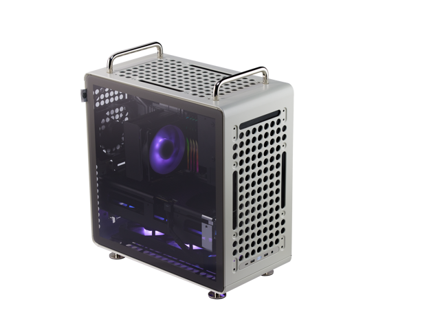 Cooler Master QUBE 540 ATX Mid-Tower PC Case - Highly Customizable Modular Computer Chassis with Movable I/O Panel, Multi-Position PSU Mount,...