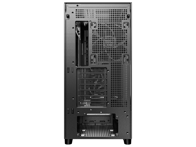 Antec Flux SE Silent PC Case, Sound-Dampening Foam Side Panels for Quiet Operation, Walnut Wood Front Panel, 5 x PWM Fans, USB Type-C, 420mm...