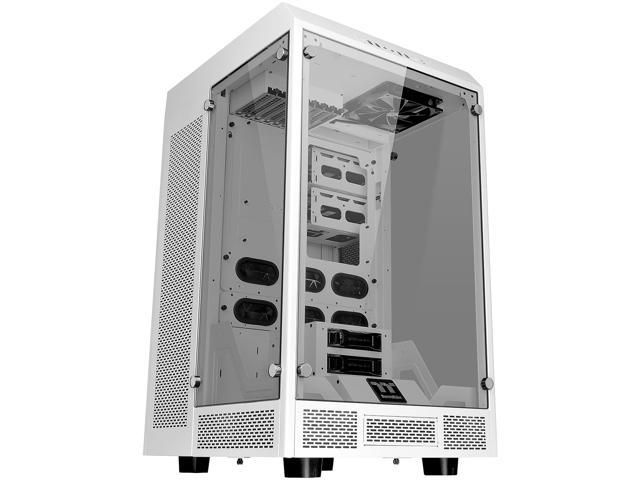 Thermaltake Tower 900 Snow Edition Tempered Glass Fully Modular E-ATX Vertical Super Tower Chassis CA-1H1-00F6WN-00