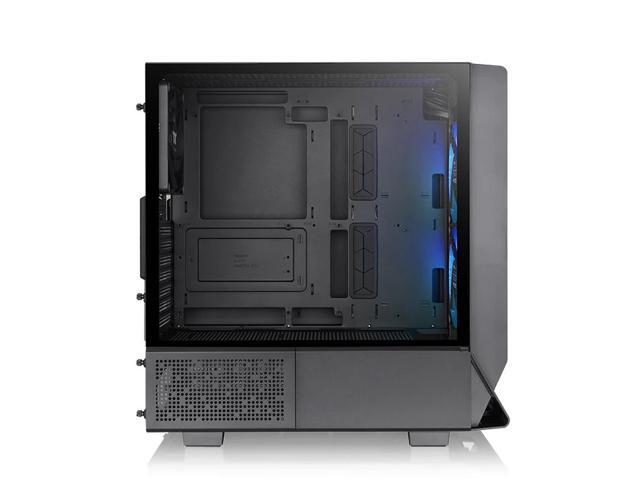 Thermaltake Ceres 330 TG ARGB Black Mid Tower E-ATX Case Supports Hidden-Connector Motherboard; Preinstalled 2 x CT140 ARGB Fans; Rotational PCIe...