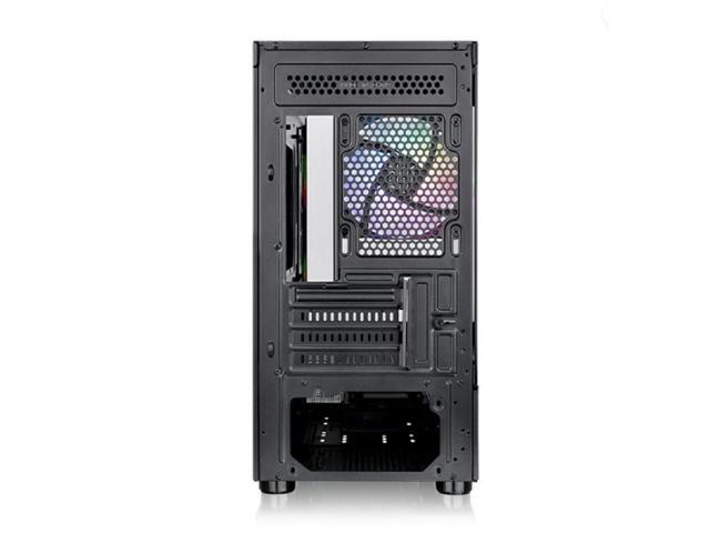 Thermaltake - View 170 TG ARGB Micro-ATX Mid-Tower PC Case - Black - image 8