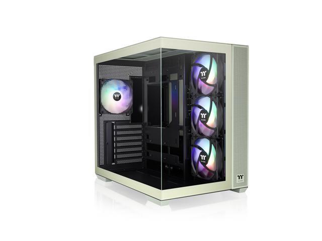 Thermaltake - View 380 TG ARGB  Mid Tower ATX PC Case - Matcha Green - image 2