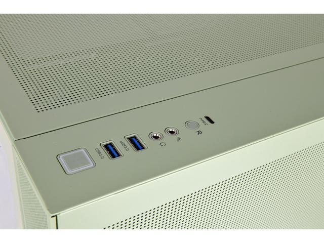 Thermaltake - View 380 TG ARGB  Mid Tower ATX PC Case - Matcha Green - image 9