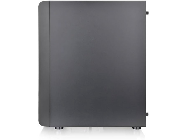 Thermaltake S200 Plus TG ARGB Black ATX Tempered Glass Mid Tower Gaming Computer Chassis with 120mm ARGB Lite Front Fan Pre-Installed CA-1X2-00M1WN-01