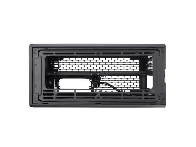 Thermaltake - TR100 SFF mITX Mini Tower PC Case with PCIe 4.0 Riser Cable Included - Black - image 10