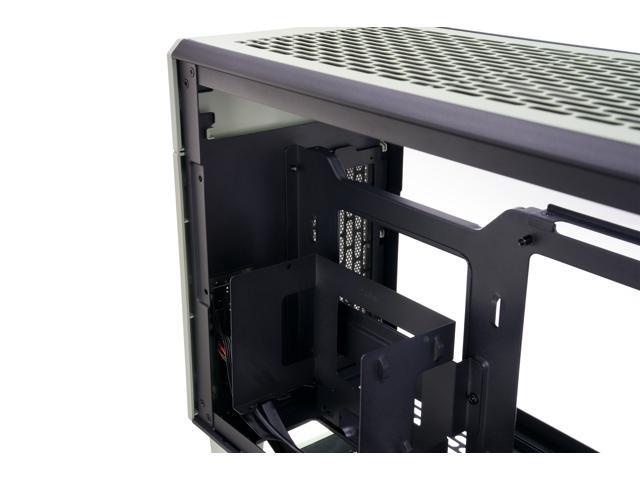 Thermaltake - TR100 SFF mITX Mini Tower PC Case with PCIe 4.0 Riser Cable Included - Matcha Green - image 12