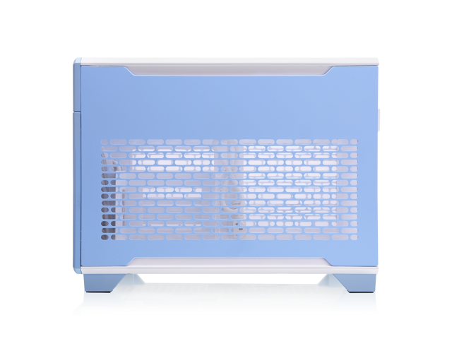 Thermaltake - TR100 SFF mITX Mini Tower PC Case with PCIe 4.0 Riser Cable Included - Hydrangea Blue - image 4