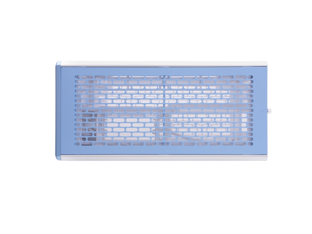 Thermaltake - TR100 SFF mITX Mini Tower PC Case with PCIe 4.0 Riser Cable Included - Hydrangea Blue - image 6