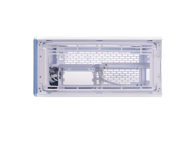 Thermaltake - TR100 SFF mITX Mini Tower PC Case with PCIe 4.0 Riser Cable Included - Hydrangea Blue - image 7