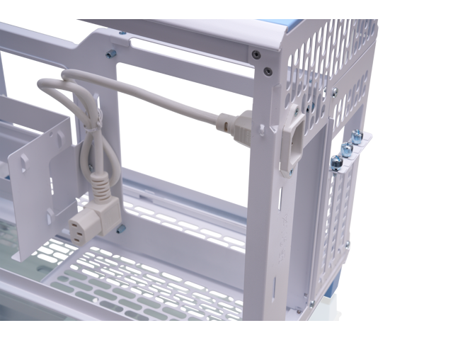 Thermaltake - TR100 SFF mITX Mini Tower PC Case with PCIe 4.0 Riser Cable Included - Hydrangea Blue - image 12