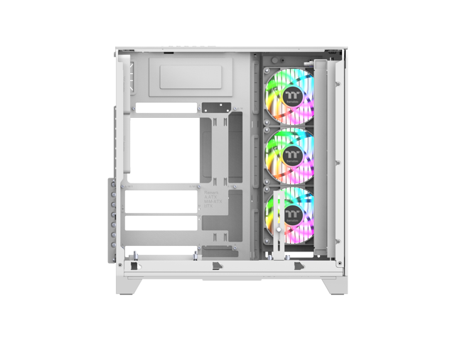 Thermaltake View 390 Air; Mid Tower; 2x120mm CT Fans Included; 360mm Radiator Support; 420mm GPU Clearance; Hidden Connector Support; Rotatable...