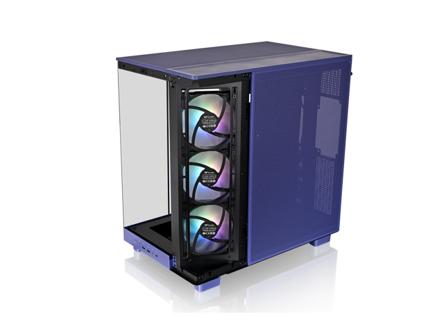 Thermaltake View 380 XL TG ARGB; 4x120mm ARGB Lite Fans Included; 360mm Radiator Support; 420mm GPU Clearance; Hidden Connector Support; Dual...