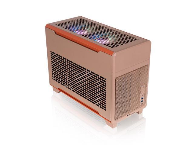 Thermaltake TR100 SFF Chassis; mITX Support; 18.9 Liters; PCIe 4.0 Riser Cable Included; 360mm GPU Clearance; 280mm Radiator Support; Removable...