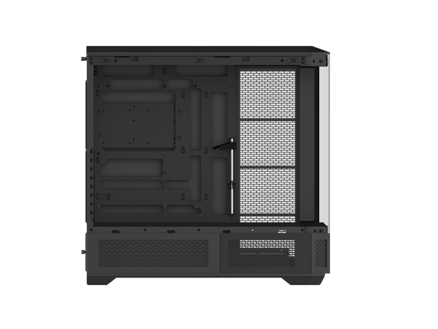 Thermaltake - View 600 TG Full Tower ATX PC Case - Black - image 5