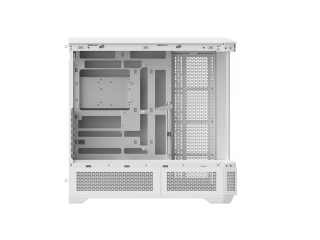 Thermaltake View 600 TG; Full Tower; 420mm Radiator Support; 480mm GPU Clearance; Hidden Connector Support; Rotatable PCIe Slots; 220mm PSU...