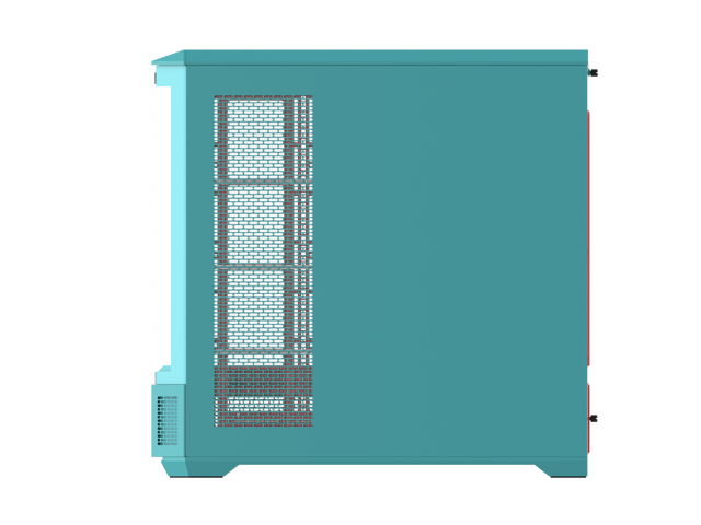 Thermaltake View 600 TG; Full Tower; 420mm Radiator Support; 480mm GPU Clearance; Hidden Connector Support; Rotatable PCIe Slots; 220mm PSU...