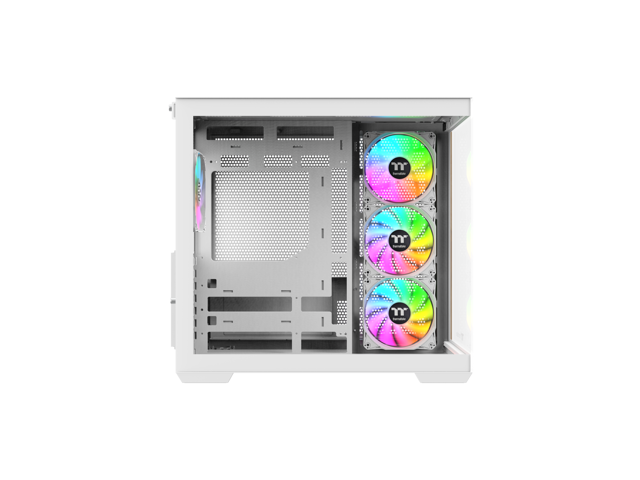Thermaltake View 380 WS ARGB; Mid Tower Chassis; Side Wood Trim; 4x120mm ARGB Lite Fans Included; 360mm Radiator Support; 415mm GPU Clearance;...