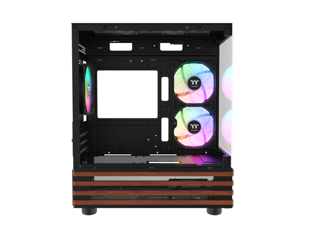Thermaltake View 170 WS ARGB; Micro Chassis; Bottom Wood Trim; 3x120mm ARGB Lite Fans Included; 280mm Radiator Support; 340mm GPU Clearance; 180mm...