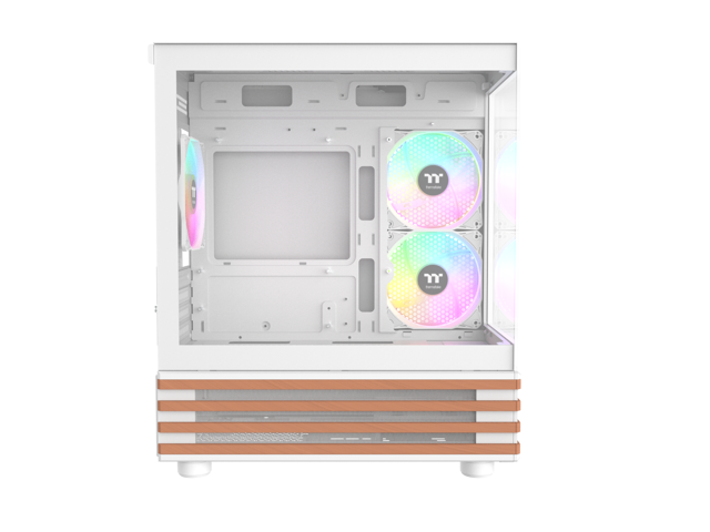Thermaltake View 170 WS ARGB; Micro Chassis; Bottom Wood Trim; 3x120mm ARGB Lite Fans Included; 280mm Radiator Support; 340mm GPU Clearance; 180mm...