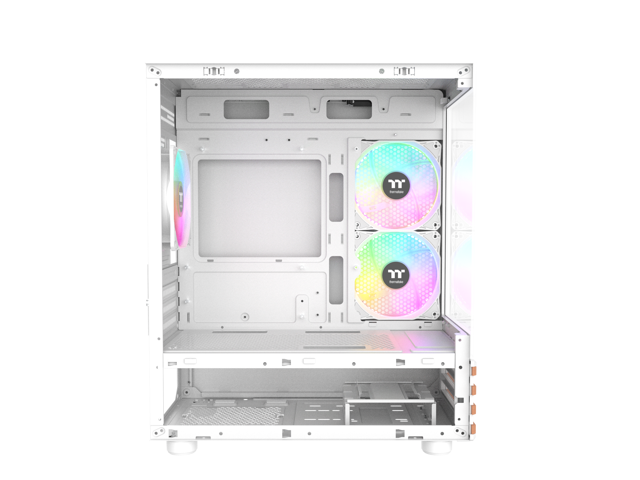 Thermaltake View 170 WS ARGB; Micro Chassis; Bottom Wood Trim; 3x120mm ARGB Lite Fans Included; 280mm Radiator Support; 340mm GPU Clearance; 180mm...