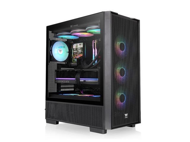 Thermaltake S380 TG ARGB; Mid Tower; 1x120mm SF120 ARGB & 1x360mm SF360 ARGB PWM Fans Include; 360mm Radiator Support; ATX/mATX/mITX; Hidden...