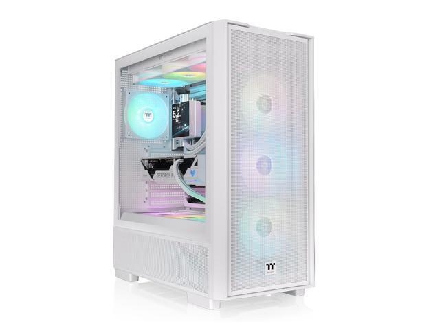 Thermaltake S380 TG ARGB; 1x120mm SF120 ARGB & 1x360mm SF360 ARGB PWM Fans included; 360mm Radiator Support; ATX/mATX/mITX; Hidden Connector...