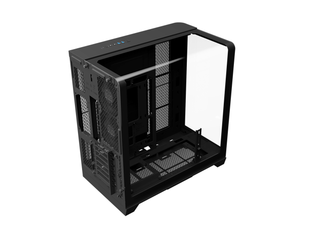 Thermaltake View 390 TG; Mid Tower;2x120mm CT PWM Fans Included; 360mm Radiator Support; 460mm GPU Clearance;Hidden Connector Support; Rotatable...
