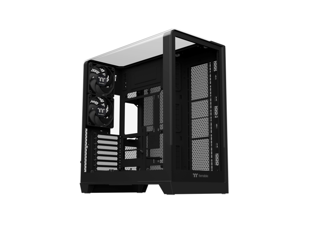 Thermaltake View 390 TG; Mid Tower;2x120mm CT PWM Fans Included; 360mm Radiator Support; 460mm GPU Clearance;Hidden Connector Support; Rotatable...