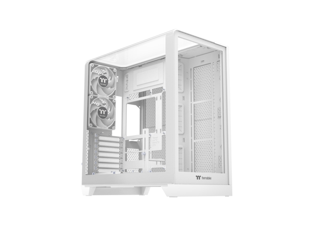 Thermaltake View 390 TG; Mid Tower; 2x120mm CT PWM Fans Included; 360mm Radiator Support; 460mm GPU Clearance; Hidden Connector Support; Rotatable...