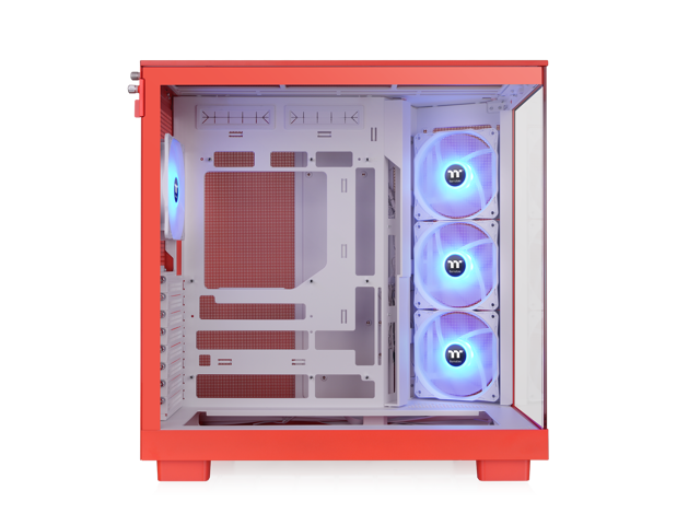 Thermaltake View 380 XL TG ARGB; 4x120mm ARGB Lite Fans Included; 360mm Radiator Support; 420mm GPU Clearance; Hidden Connector Support; Dual...