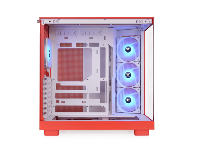 Thermaltake View 380 XL TG ARGB; 4x120mm ARGB Lite Fans Included; 360mm Radiator Support; 420mm GPU Clearance; Hidden Connector Support; Dual...