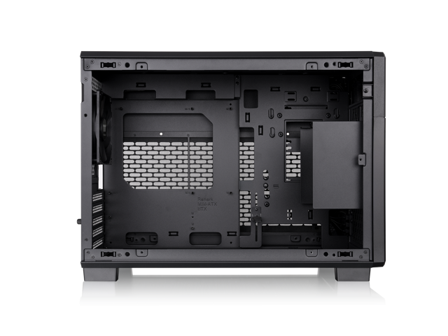 Thermaltake TR200; Micro Chassis; 1x120mm PWM Fan Included; mATX/mITX Support; 360mm Radiator Support; 365mm GPU Clearance; 258mm PSU Clearance;...