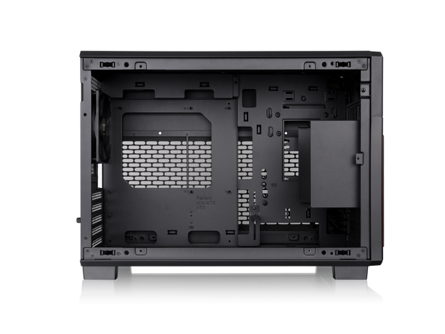 Thermaltake TR200 WS; Micro Chassis; Wood Front Trim; mATX/mITX Support; 360mm Radiator Support; 365mm GPU Clearance; 258mm PSU Clearance; 175mm...