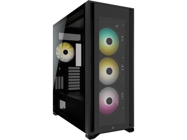 CORSAIR - iCUE 7000X RGB ATX Full-Tower PC Case - Black - image 2