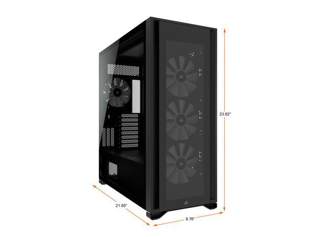 CORSAIR - iCUE 7000X RGB ATX Full-Tower PC Case - Black - image 7
