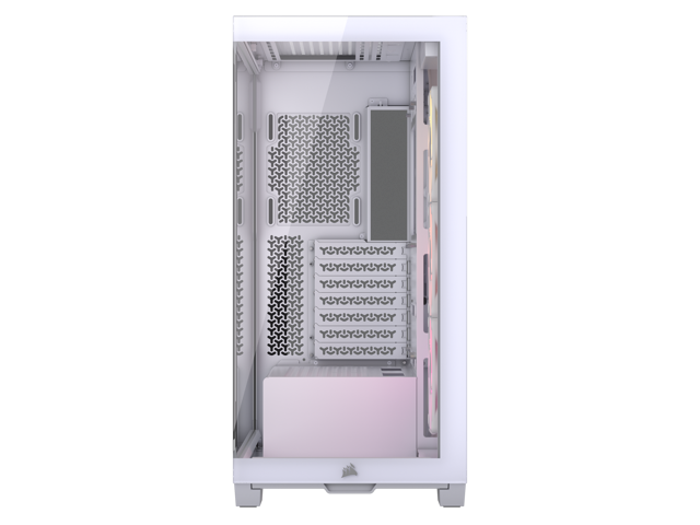 CORSAIR - iCUE LINK 3500X RGB ATX Mid-Tower PC Case - White - image 7