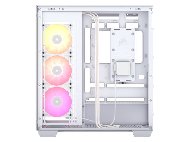 CORSAIR - iCUE LINK 3500X RGB ATX Mid-Tower PC Case - White - image 10