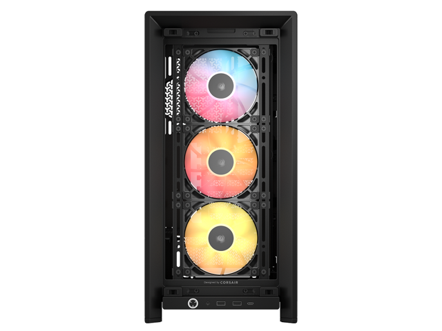 CORSAIR - FRAME 4000D RS ARGB ATX Mid-Tower PC Case - Black - image 10