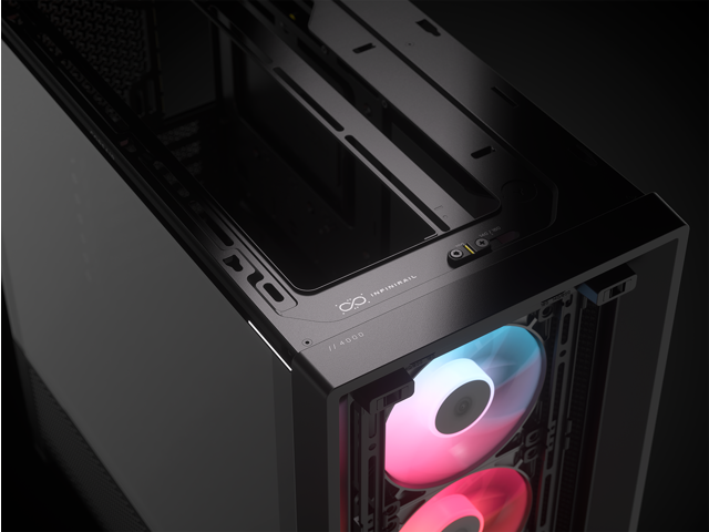 CORSAIR - FRAME 4000D RS ARGB ATX Mid-Tower PC Case - Black - image 5