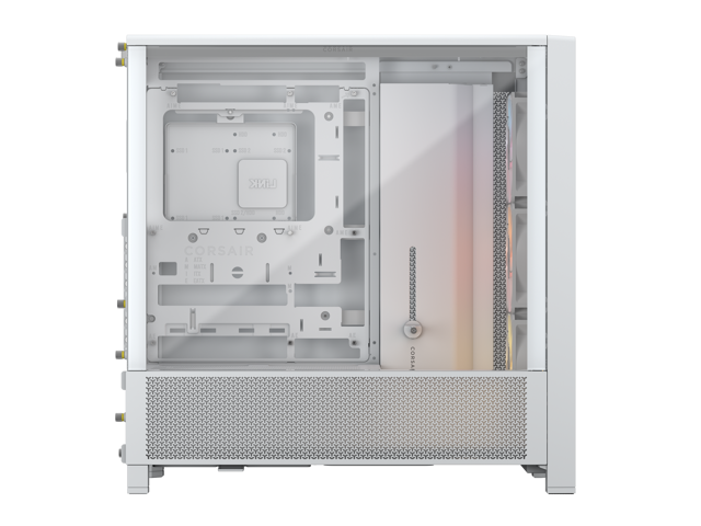 CORSAIR - FRAME 4000D RS ARGB ATX Mid-Tower PC Case - White - image 11
