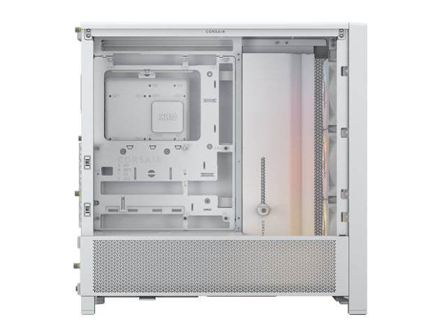 CORSAIR - FRAME 4000D RS ARGB ATX Mid-Tower PC Case - White - image 12