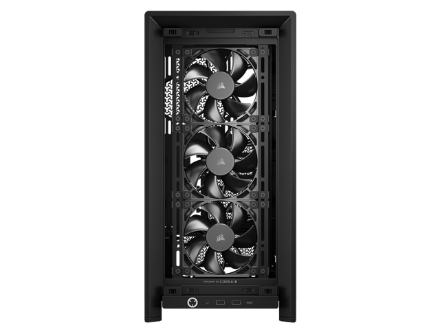 CORSAIR - FRAME 4000D RS ATX Mid-Tower PC Case - Black - image 9