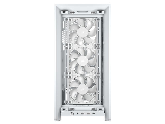 CORSAIR - FRAME 4000D RS ATX Mid-Tower PC Case - White - image 12