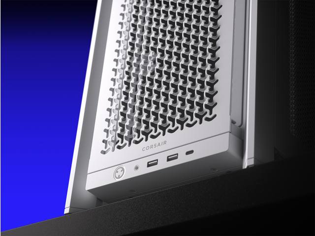 CORSAIR - FRAME 4000D RS ATX Mid-Tower PC Case - White - image 7