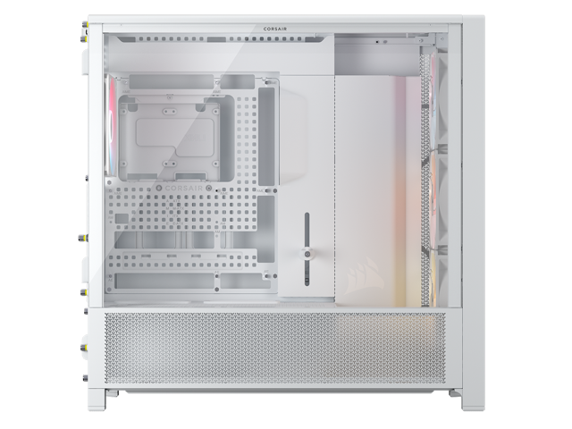 CORSAIR - 5000D RS ARGB Mid-Tower Modular PC Case - White - image 4