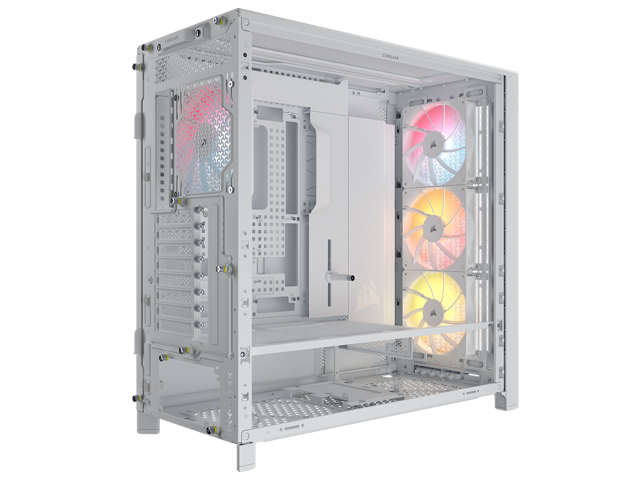 CORSAIR - 5000D RS ARGB Mid-Tower Modular PC Case - White - image 10